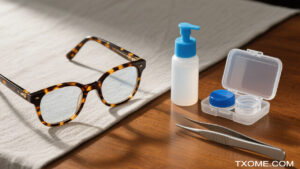 glasses and contancts